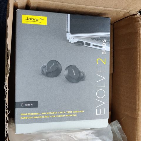 Trådløse in ear buds Jabra Evolve 2