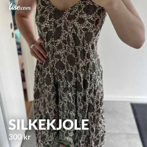 Silkekjole