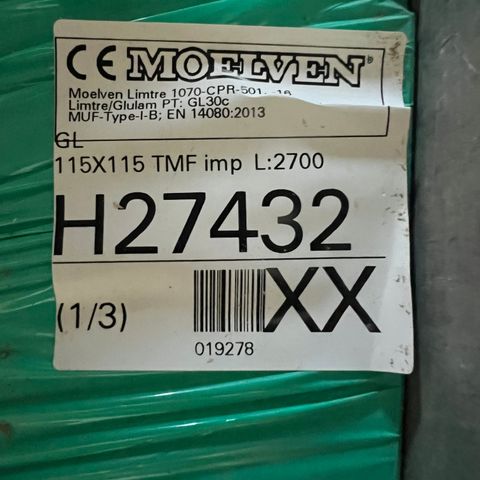 Limtre 115x115 imp