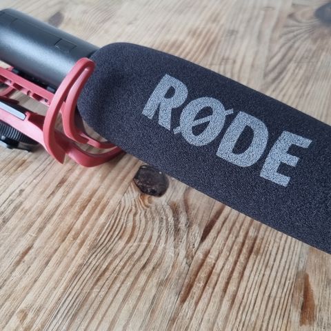 Rode VideoMic-R Shotgun kondensatormikrofonen mikrofon Røde