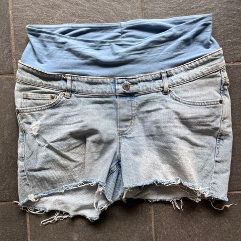 Mama denimskjorts /Olaskjorts for gravide str M