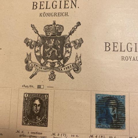 Belgia  1849 - 1941 +++