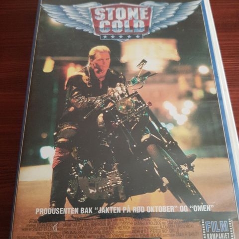 Stone Cold med Brian Bosworth big box leie vhs