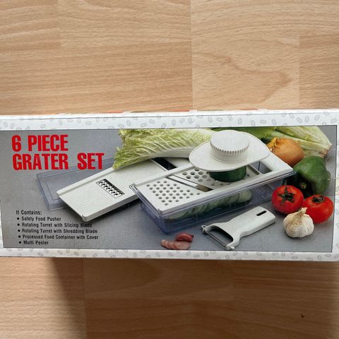 Grønnsakskutter i flere deler selges 🌶️🫑🥒