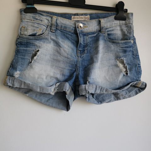 Shorts fra Lindex demin, str 36