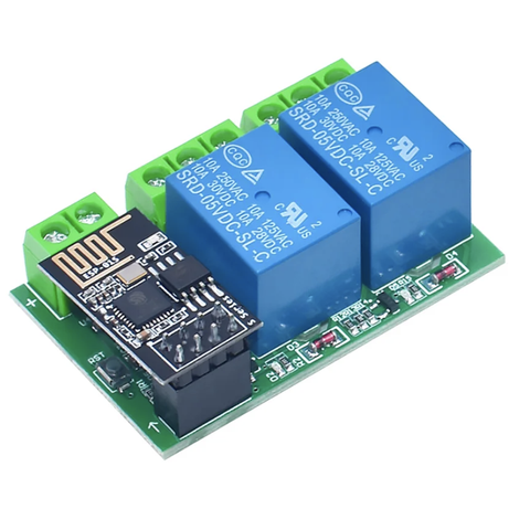 ESP8266 Dual Channel WIFI Relay Module