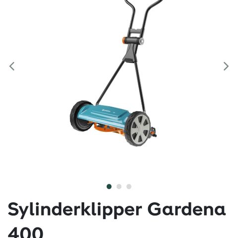 Skyve gressklipper