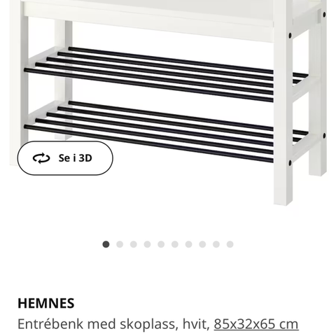Skohylle fra IKEA