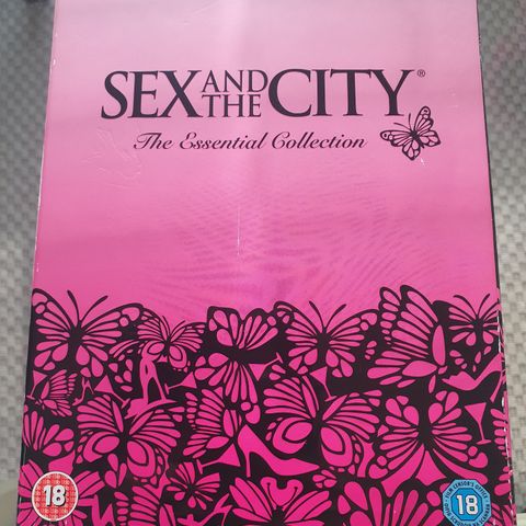 Sex and the city sesong 1-6, (3 dvd mangler)