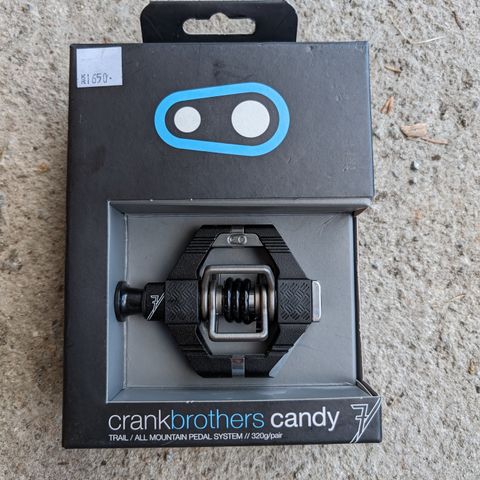 Crankbrothers candy 7 pedaler - Ubrukt