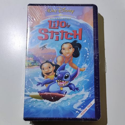 VHS Helt NY Disney Lilo og Stich