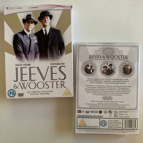 Jeeves & Wooster The Complete Collection (8 disker)