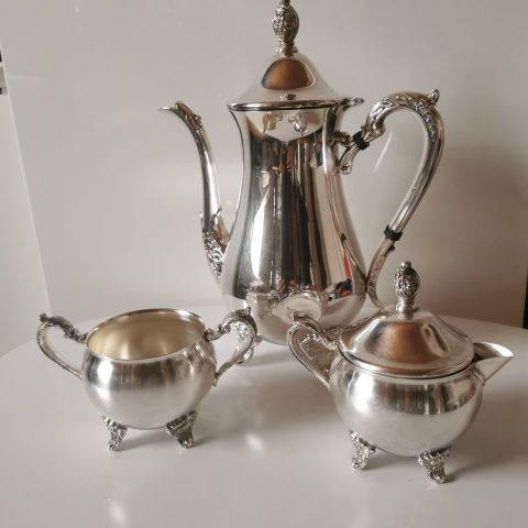 Vintage kaffekanne silverplated fra Galleon