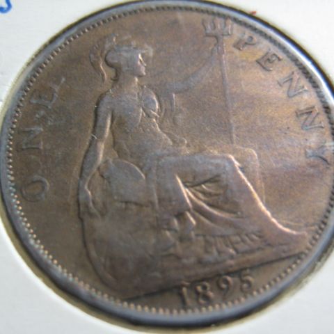 1 Penny England 1895