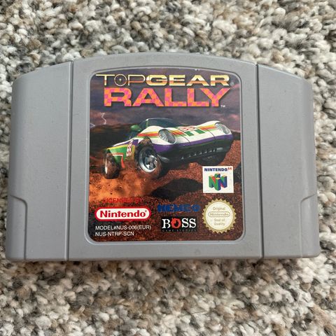 Nintendo 64 PAL spill; Top Gear Rally