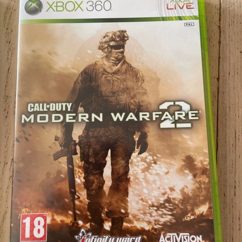 Xbox 360 call of duty modern warfare 2