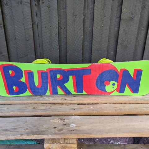 Burton snowboard og sko