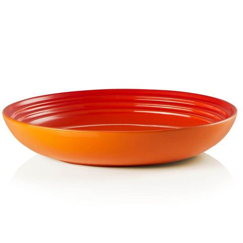 Le creuset pastatallerken (22cm, farge volcanic)