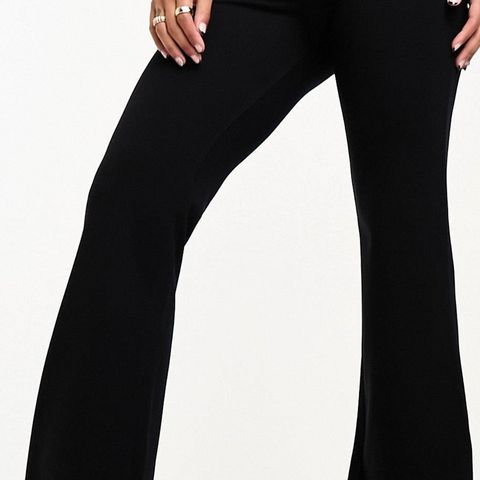 High waisted flare bukse, ASOS