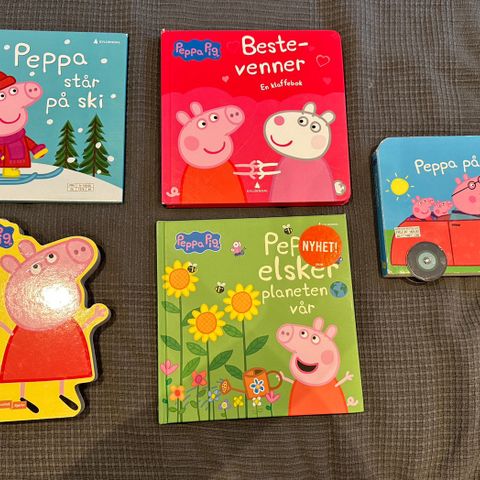 Barnebøker Peppa Pig