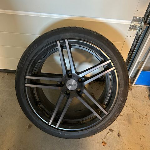 Felg og dekk 5x112