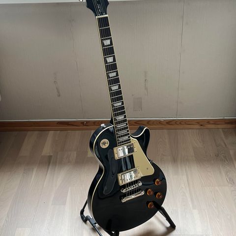 Elektrisk gitar - Epiphone Les Paul (standard ebony)