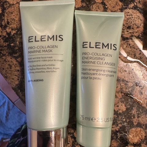 Ny Elemis pro-collagen energising marine cleanser og pro-collagen marine mask