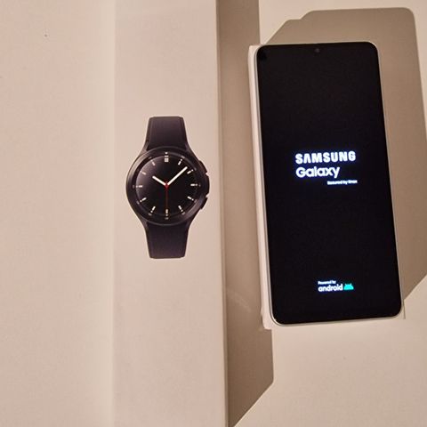 Samsung galaxy a33+klokke