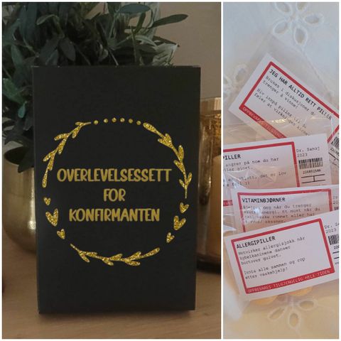 Overlevelsessett til konfirmanten