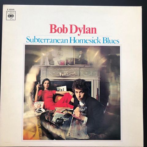 BOB DYLAN  "Subterranean Homesick Blues"  70s reissue vinyl LP