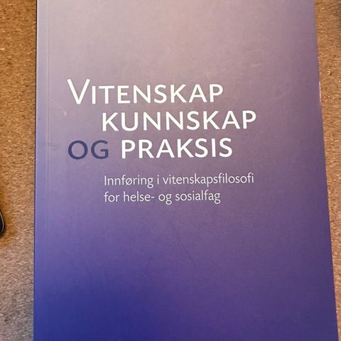 Vitenskap, kunnskap og praksis