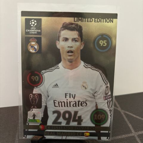 Cristiano Ronaldo Limited Edition Fotballkort