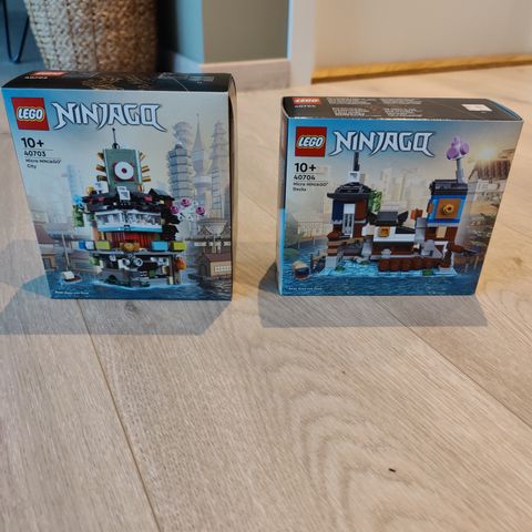 Lego 40703 og 40704 ny og uåpnet