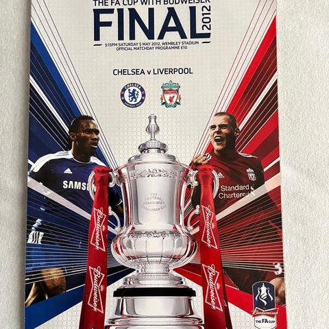 Program Chelsea - Liverpool FA Cup Finale 2012