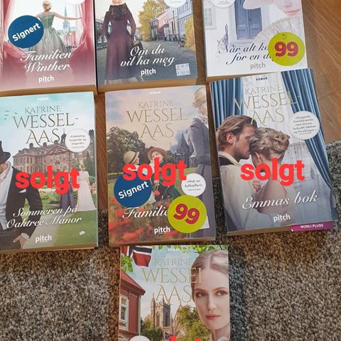 Bøker av Katrine Wessel Aas (pocket)