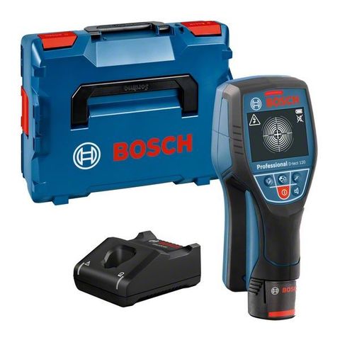 Bosch d-tect 120 ny i koffert     Stender, vannrør, strømkabler