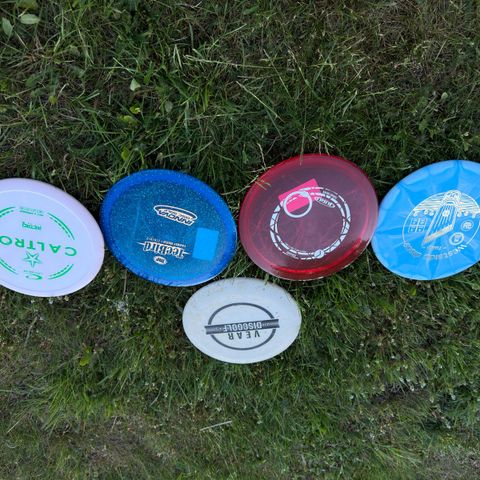 Disc golf sett