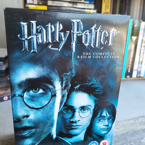 Harry potter samling på DVD