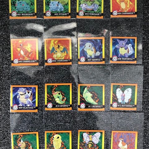 Pokemon Artbox Stickers