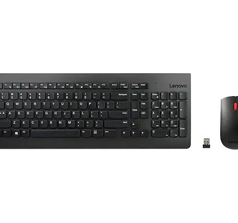 Lenovo trådløst tastatur og mus