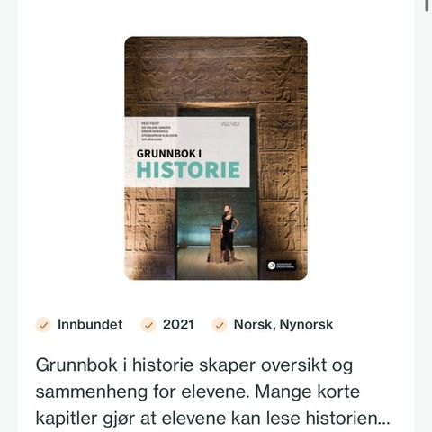 Grunnbok i historie