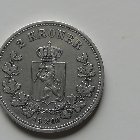 2 KRONER NORGE 1900