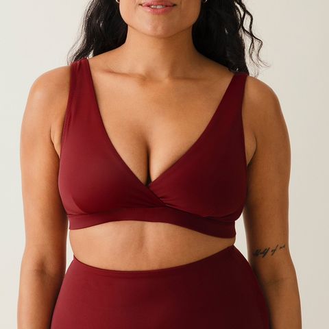 Boob bikini topp - ammebikini - dark sienna