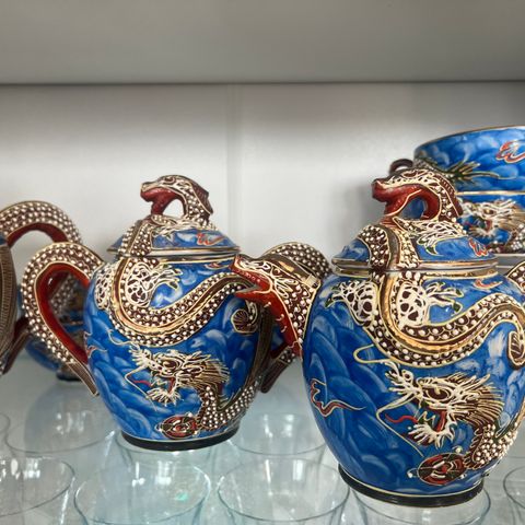 Kinesisk porselen servis
