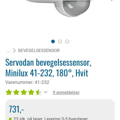 Bevegelse sensor