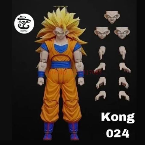Kong Studio Dragon Ball Z Super Saiyan 3 Goku 1st release