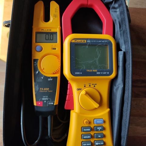 FLUKE 353 + FLUKE T5-600 som ny!