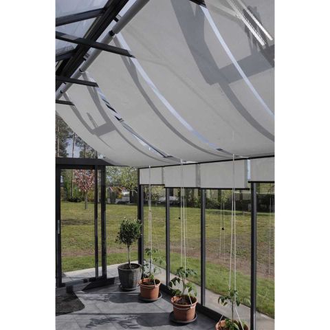 6 stk. Skygge - rullegardin Willab Garden 73cm bredde / 400 cm lengde