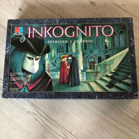 Inkognito- intriger i Venedig brettspill