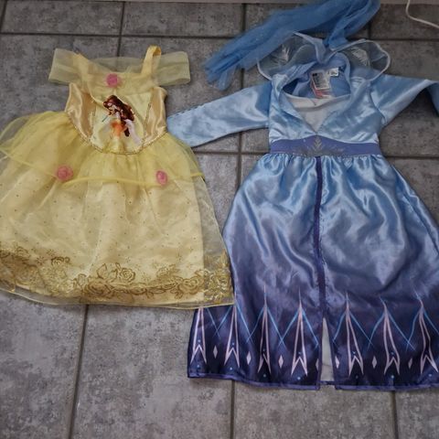 2 x disney dresses